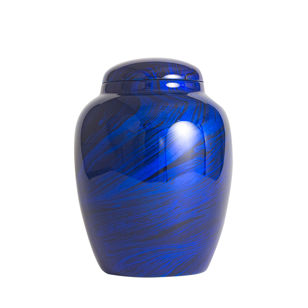 Eclat Blue Urn – Gravure Craft